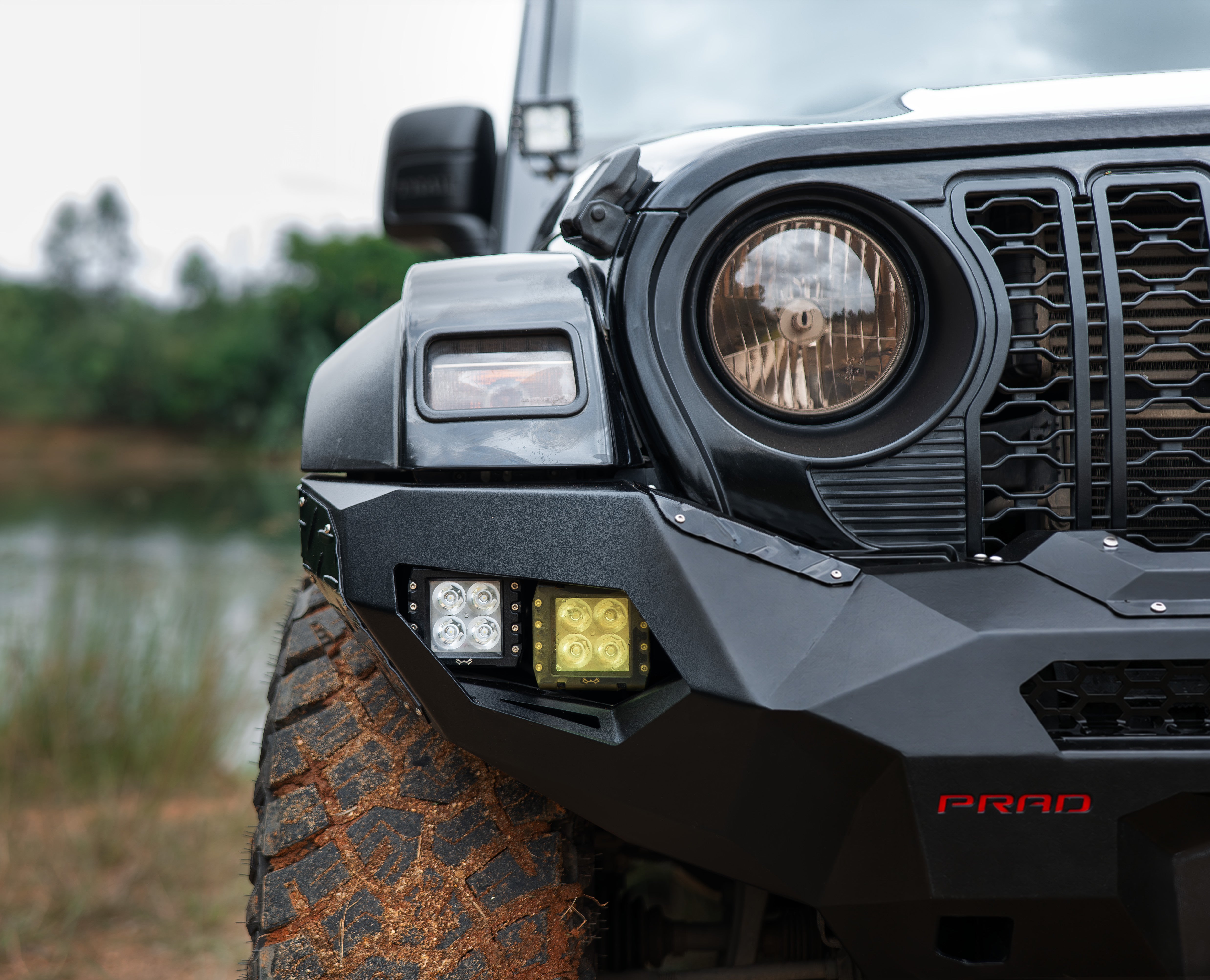 Raptor X Winch Compatible Bumper - New Mahindra Thar (2020)