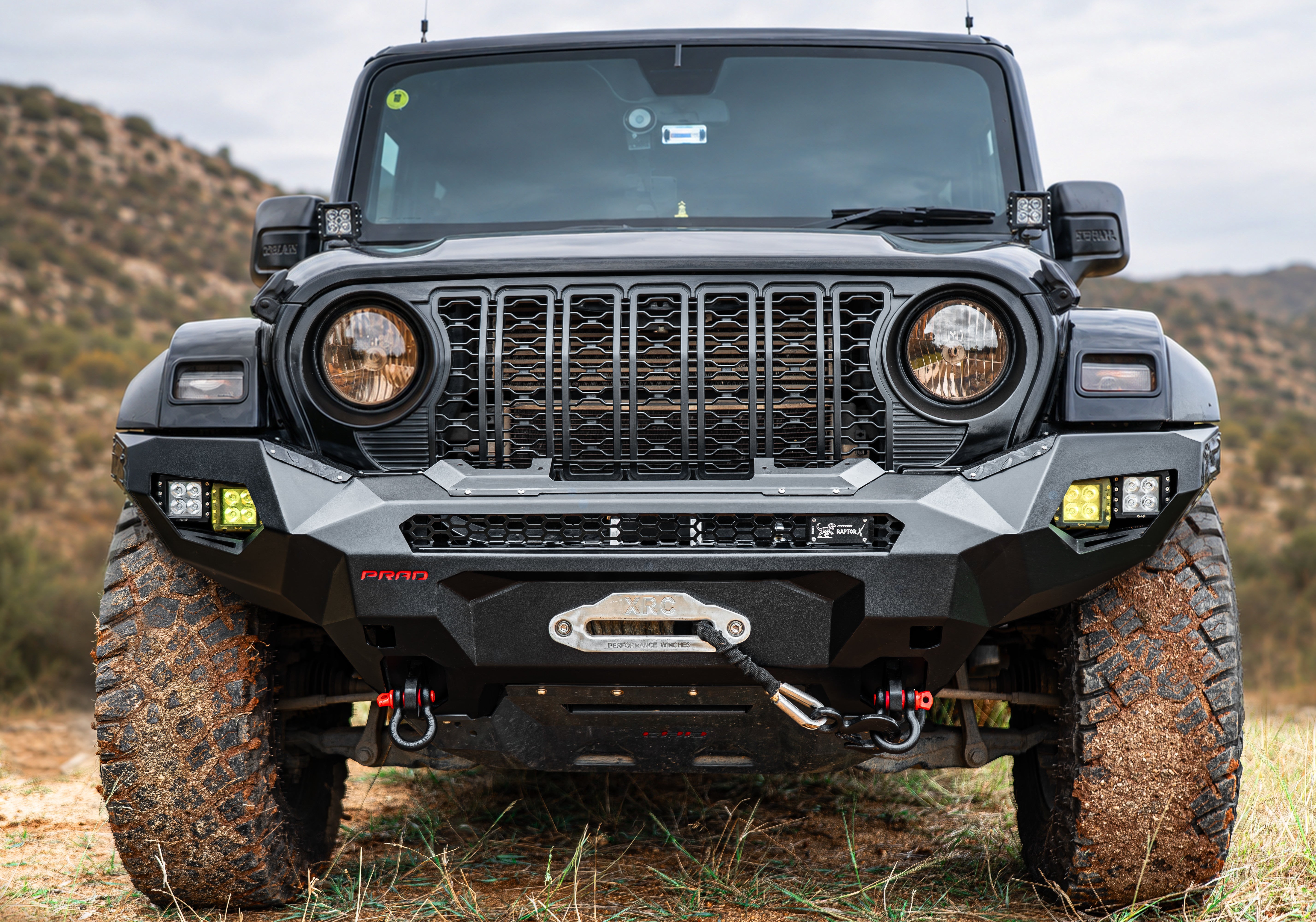 Raptor X Winch Compatible Bumper - New Mahindra Thar (2020)