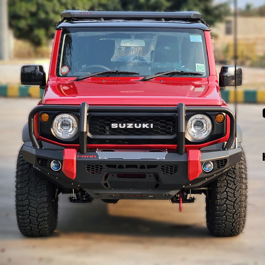 Front Winch Compatible XPD Bumper - Maruti Suzuki Jimny