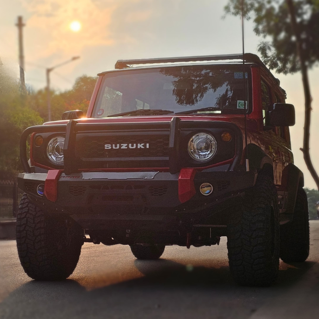 Front Winch Compatible XPD Bumper - Maruti Suzuki Jimny