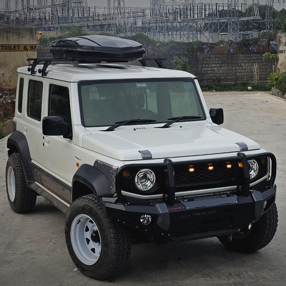 Front Winch Compatible XPD Bumper - Maruti Suzuki Jimny