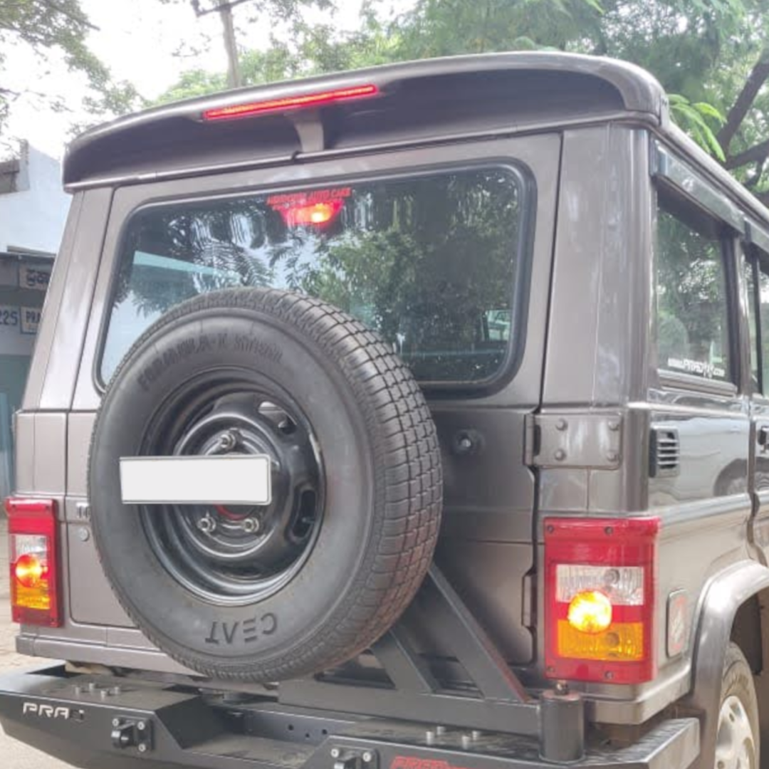 Number Plate Mount - Mahindra Bolero