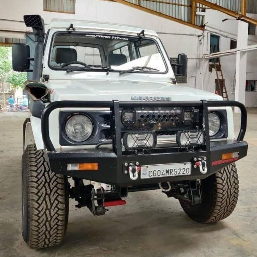 Winch Compatible XPD Bumper - Maruti Suzuki Gypsy