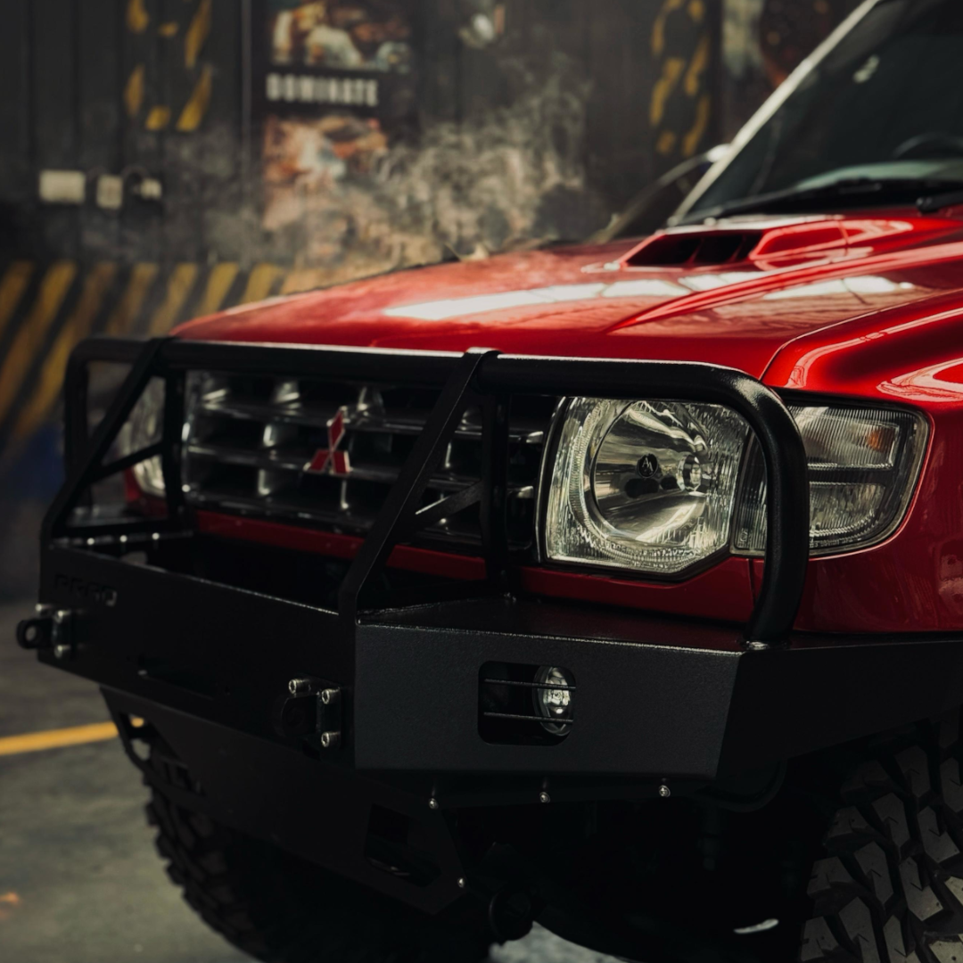 Winch Compatible XPD Bumper - Mitsubishi Pajero SFX
