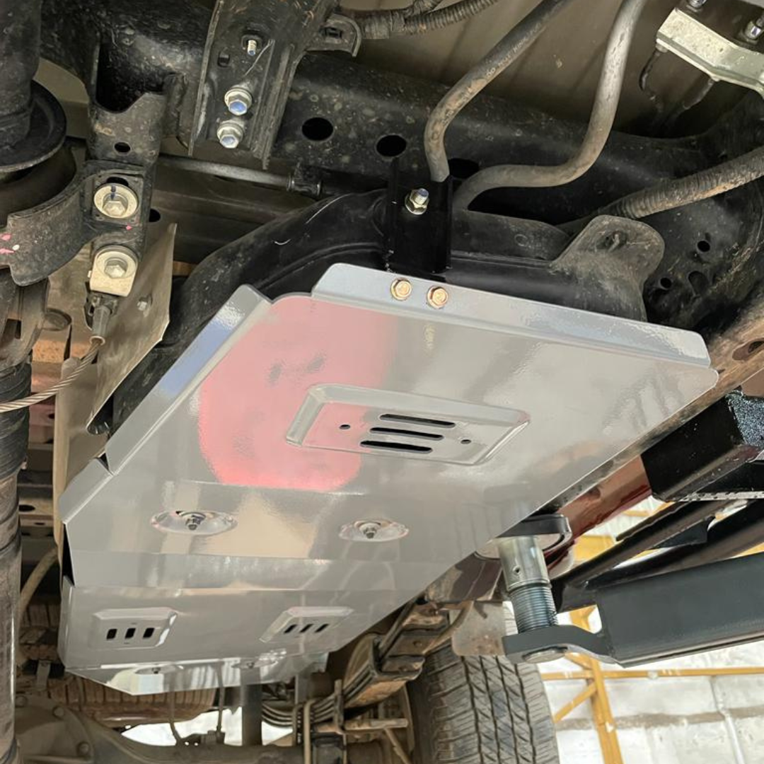 Fuel Tank Guard Aluminium & Mild Steel - Toyota Hilux