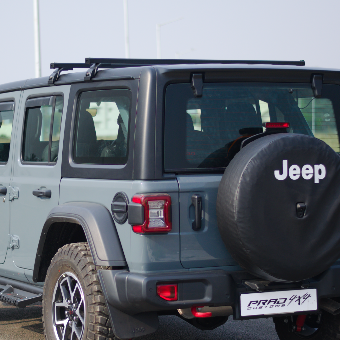 Aluminium Crossbars - Jeep Wrangler Rubicon (2024-)