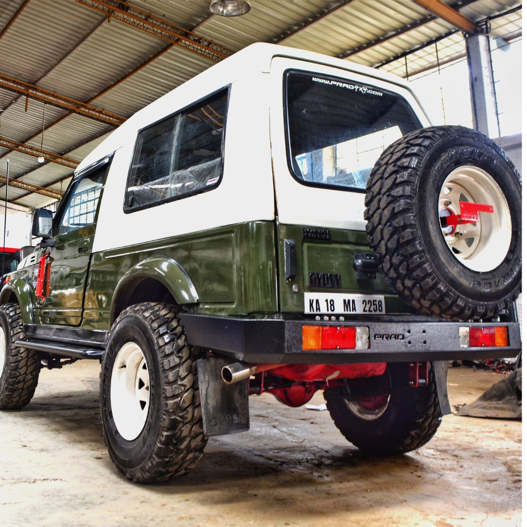Rear Regular Bumper - Maruti Suzuki Gypsy