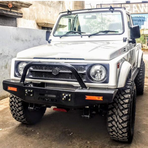 Winch Compatible Bumper - Maruti Suzuki Gypsy