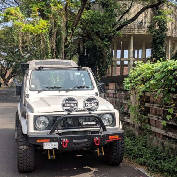 Winch Compatible Bumper - Maruti Suzuki Gypsy
