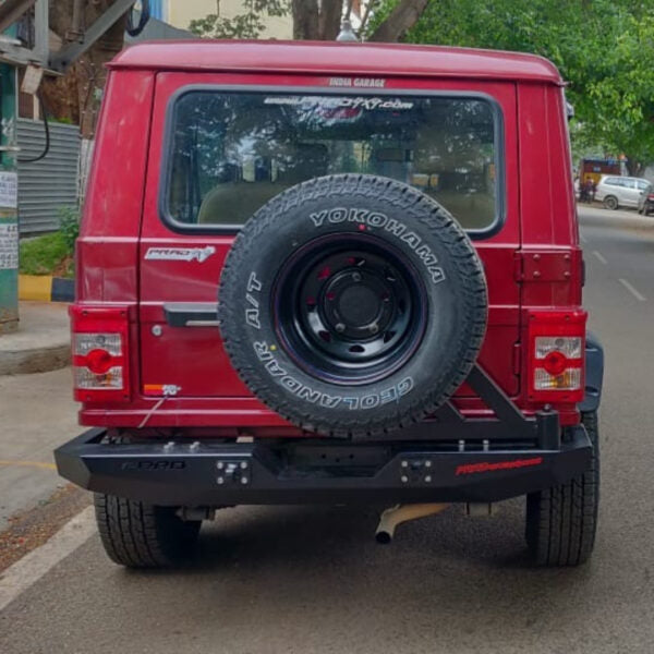 Rear Tandem Tyre Carrier - Mahindra Bolero