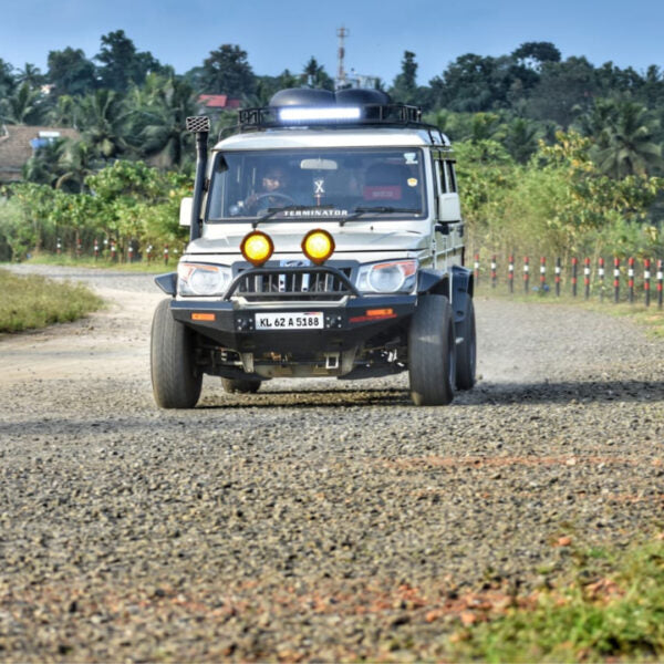 Winch Compatible Regular Bumper - Mahindra Bolero