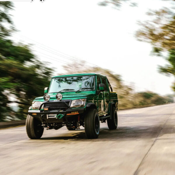 Winch Compatible Regular Bumper - Mahindra Bolero