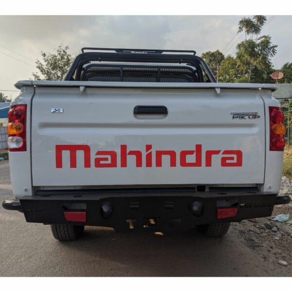 Rear Bumper with Tow Bar and Fender Protection - Mahindra Scorpio Getaway/Pickup