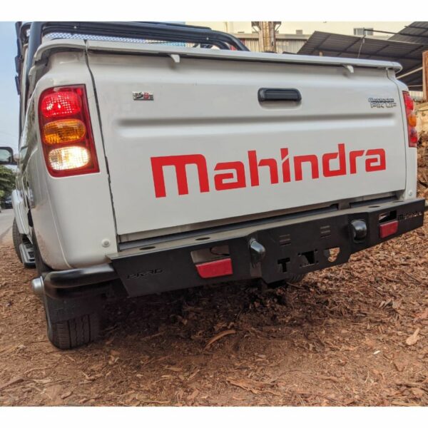 Rear Bumper with Tow Bar and Fender Protection - Mahindra Scorpio Getaway/Pickup
