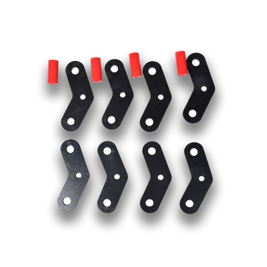 MM540 Boomerang Lift Shackles (Set of 8) - Mahindra Thar DI