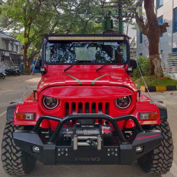 LED Light Bar Mount - Mahindra Thar CRDE