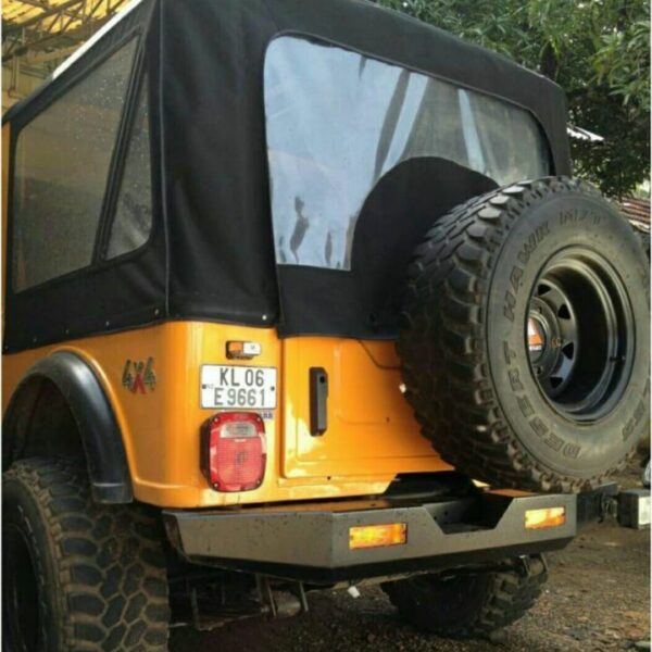 Rear Regular Bumper with Indicators - Mahindra Thar CRDE