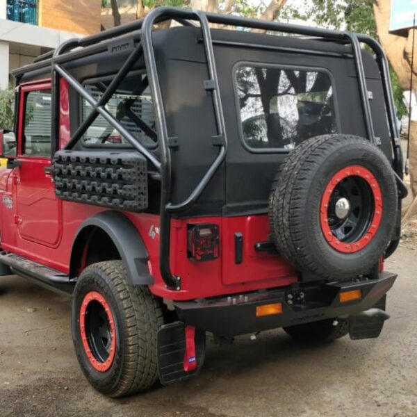 Rear Regular Bumper with Indicators - Mahindra Thar CRDE
