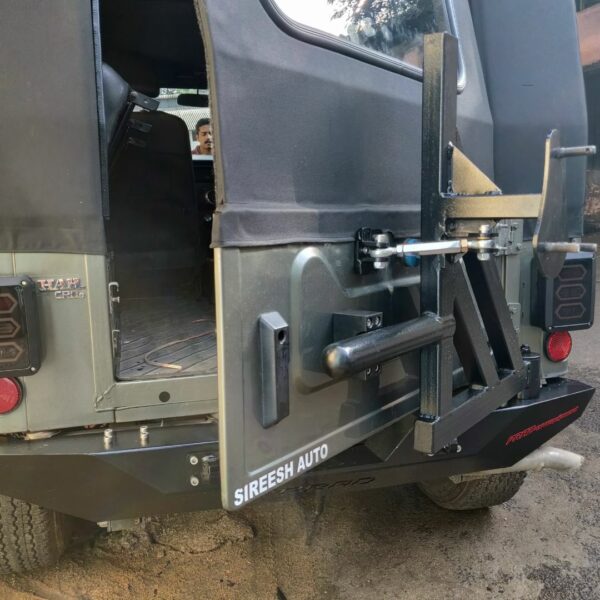 Rear Tandem Tyre Carrier - Mahindra Thar CRDE