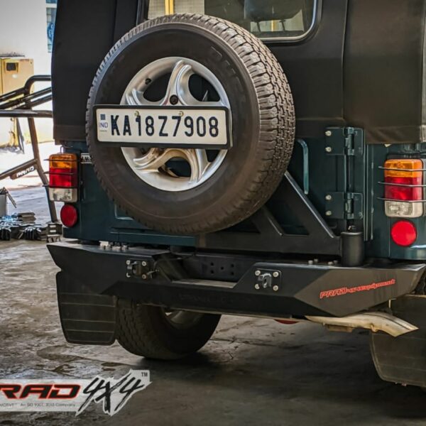 Rear Tandem Tyre Carrier - Mahindra Thar CRDE