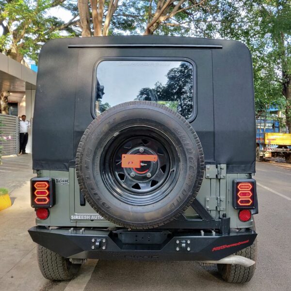 Rear Tandem Tyre Carrier - Mahindra Thar CRDE