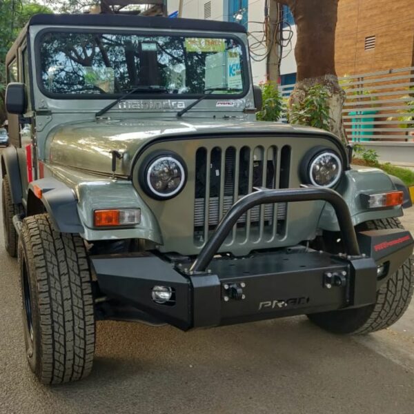 Winch Compatible T2 bumper - Mahindra Thar CRDE
