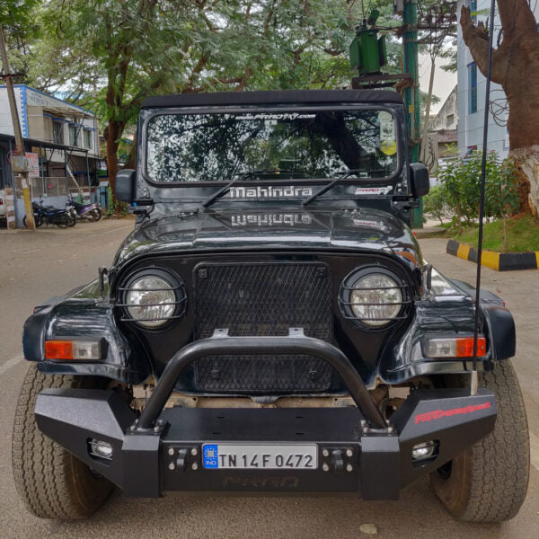 Winch Compatible T2 bumper - Mahindra Thar CRDE