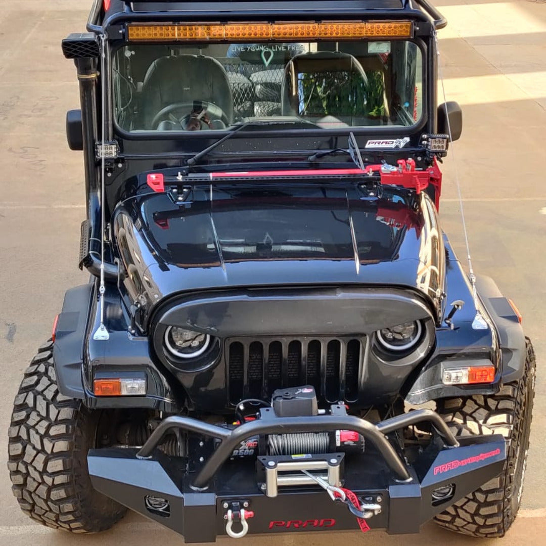 Winch Compatible XPD Bumper - Mahindra Thar CRDE