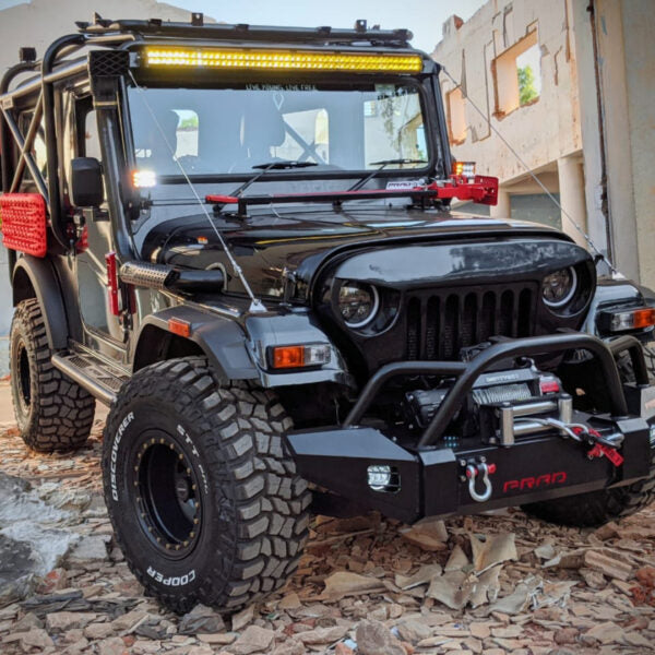 Winch Compatible XPD Bumper - Mahindra Thar CRDE
