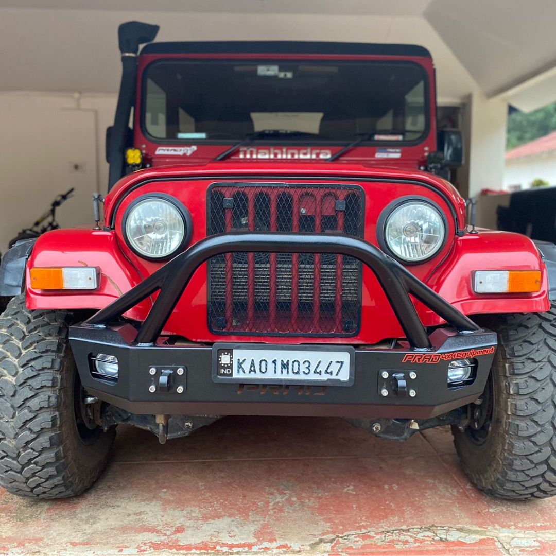 Winch Compatible stubby XPD bumper - Mahindra Thar CRDE