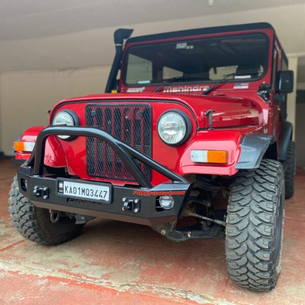 Winch Compatible stubby XPD bumper - Mahindra Thar CRDE
