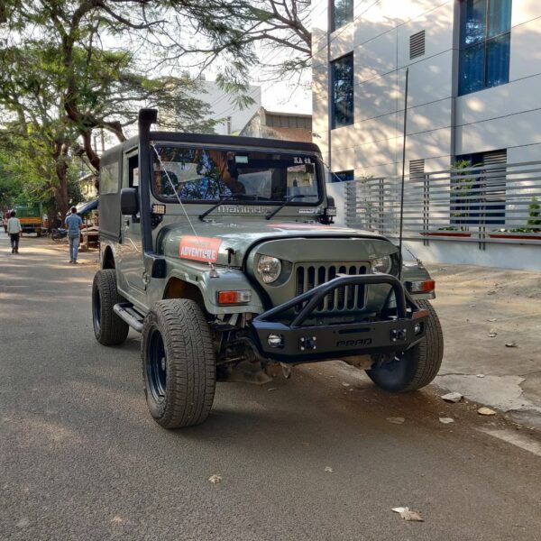 Winch Compatible stubby XPD bumper - Mahindra Thar CRDE