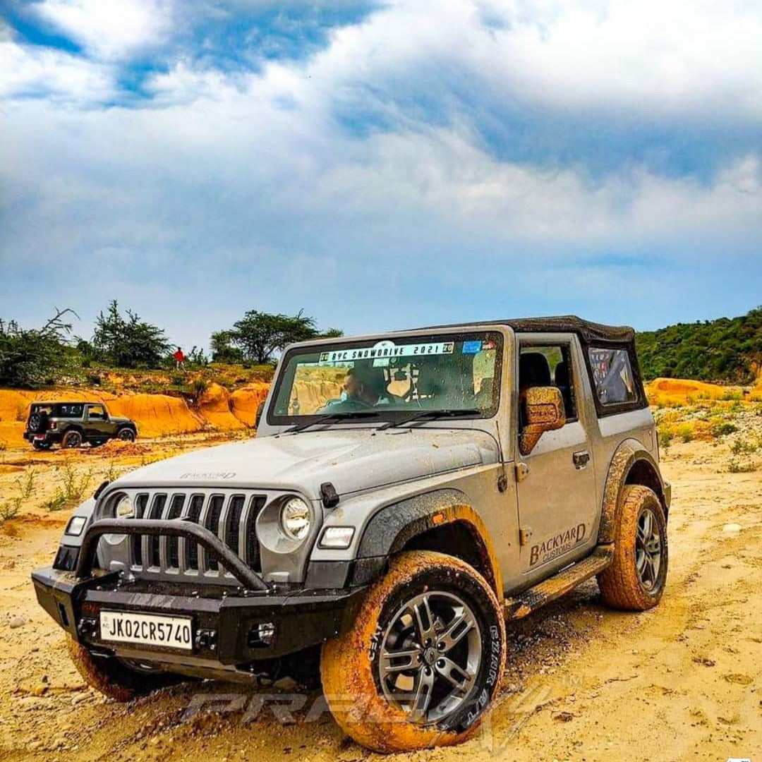 Front Winch Bumper (Winch Compatible Bumper) – New Mahindra Thar (2020)