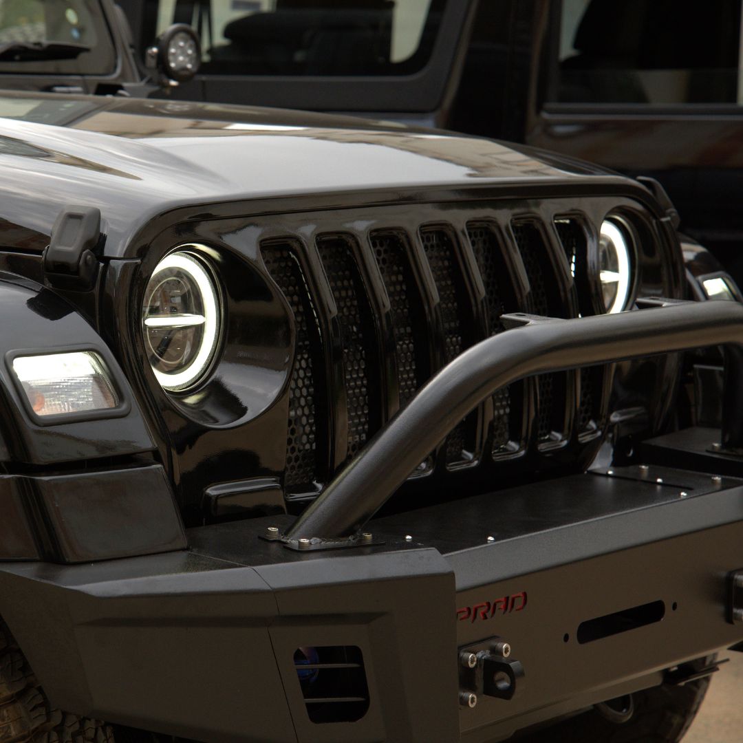 Front Winch Bumper (Winch Compatible Bumper) – New Mahindra Thar (2020)