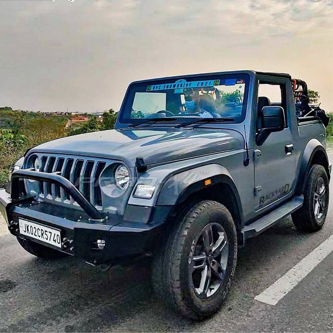 Front Winch Bumper (Winch Compatible Bumper) – New Mahindra Thar (2020)